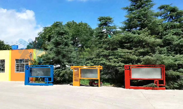 天津主题公园不锈钢宣传栏阅读栏生产厂家乐展标识
